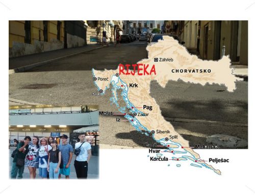 Odborná prax žiakov SOŠ OaS v odbore grafik tlačových médií v meste Rijeka, Chorvátsko